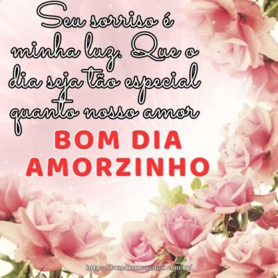 Bom dia amorzinho frases