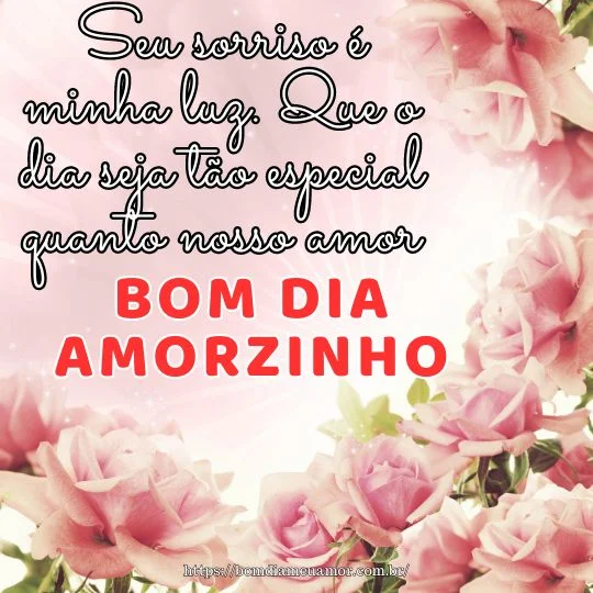 Bom dia amorzinho frases